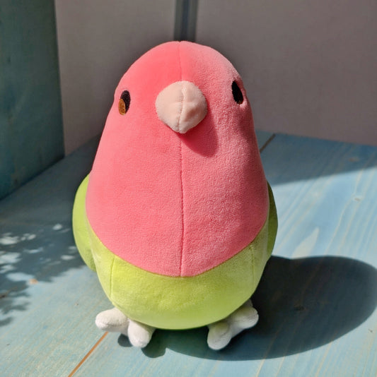 Matcha the Green Lovebird Plushie