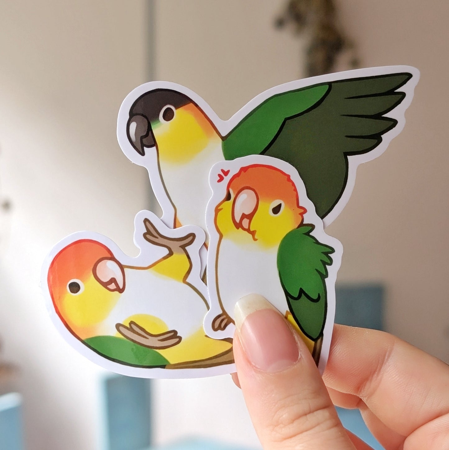 Caique Vinyl Stickers