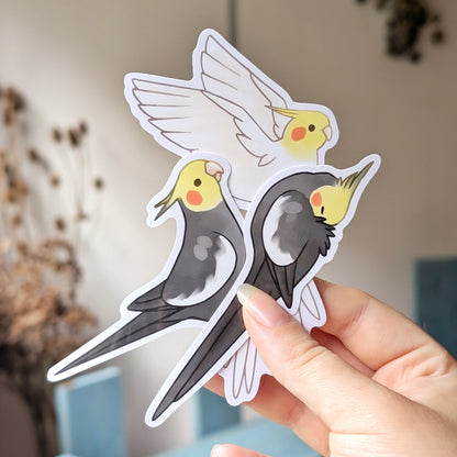 Cockatiel Vinyl Stickers