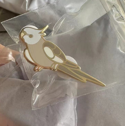 Cockatiel Pin v2