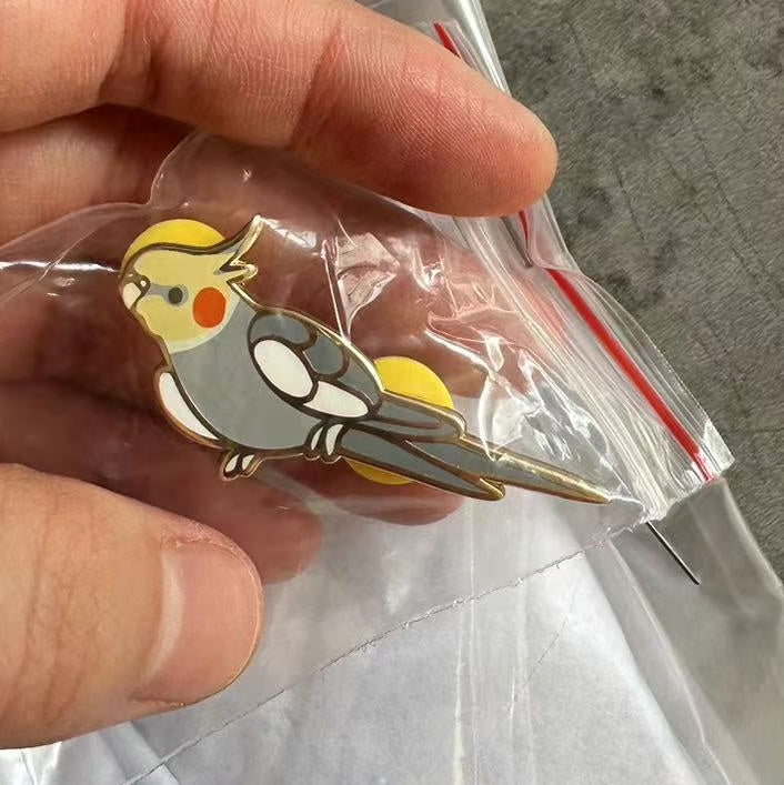 Cockatiel Pin v2