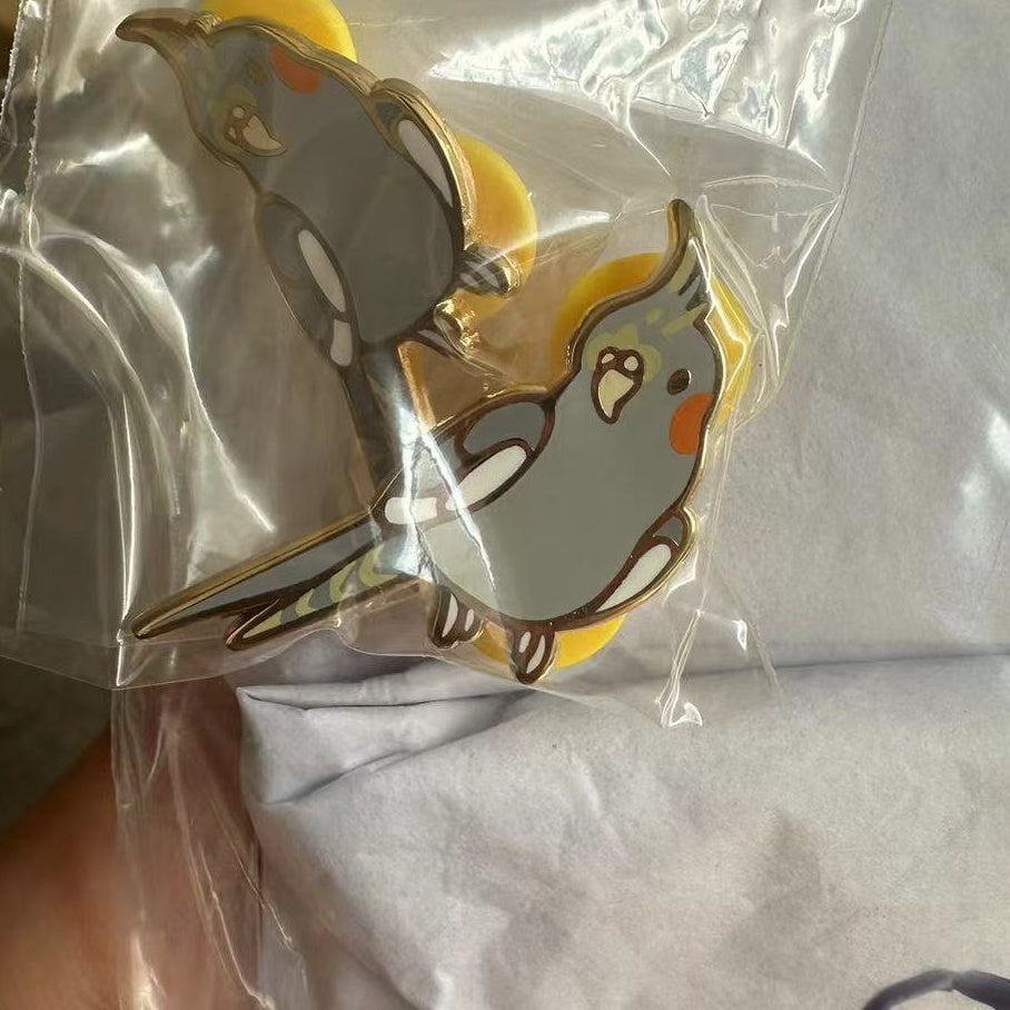 Cockatiel Pin v2