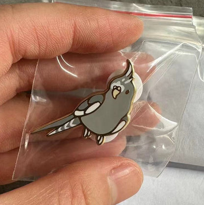 Cockatiel Pin v2