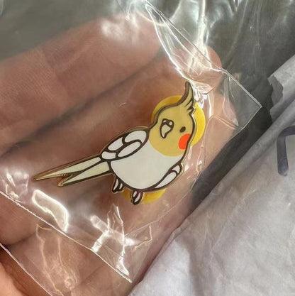 Cockatiel Pin v2