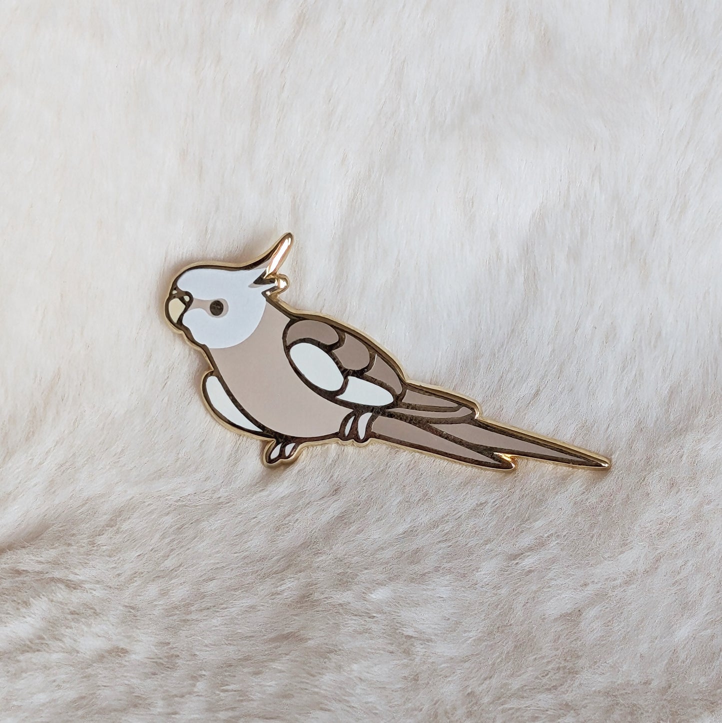 Cockatiel Pin v2