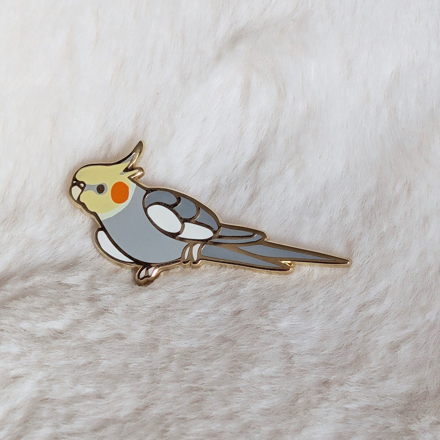 Cockatiel Pin v2