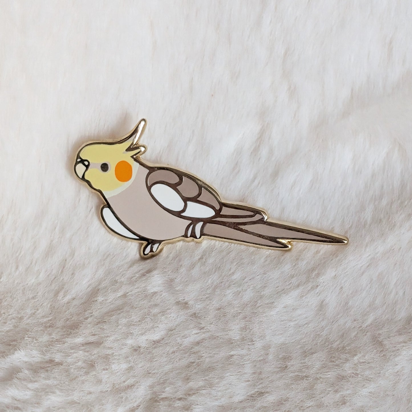 Cockatiel Pin v2