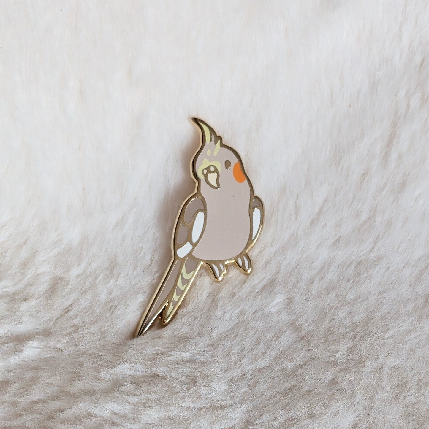 Cockatiel Pin v2