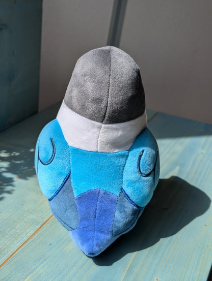 Blue the Blue Masked Lovebird Plushie