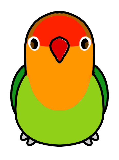 [B-GRADE] Mango the Fischer's Lovebird Plushie