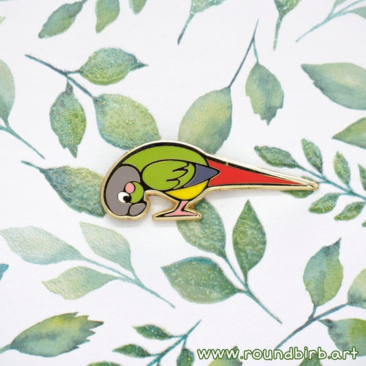 [SALE] Green Cheek Conure Pin